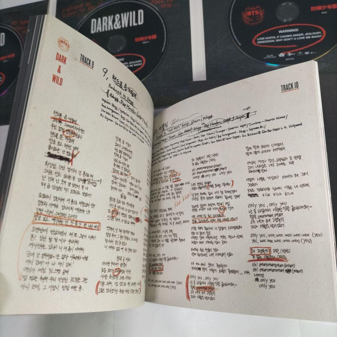 レア 希少⭐DARK&WILD 台湾 豪華盤 アルバム DVD付 BTS⭐韓国K