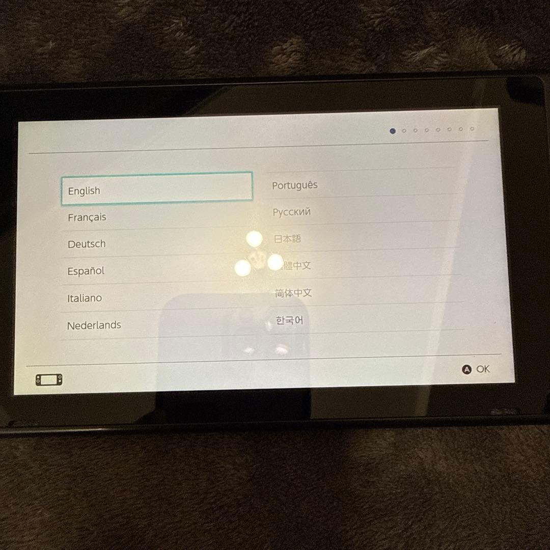 初期型 Nintendo Switch