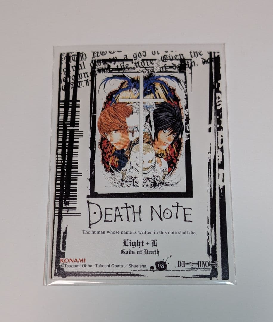 デスノート　トレーディングカード　夜神月・ L　キラカード＆キラレアカード