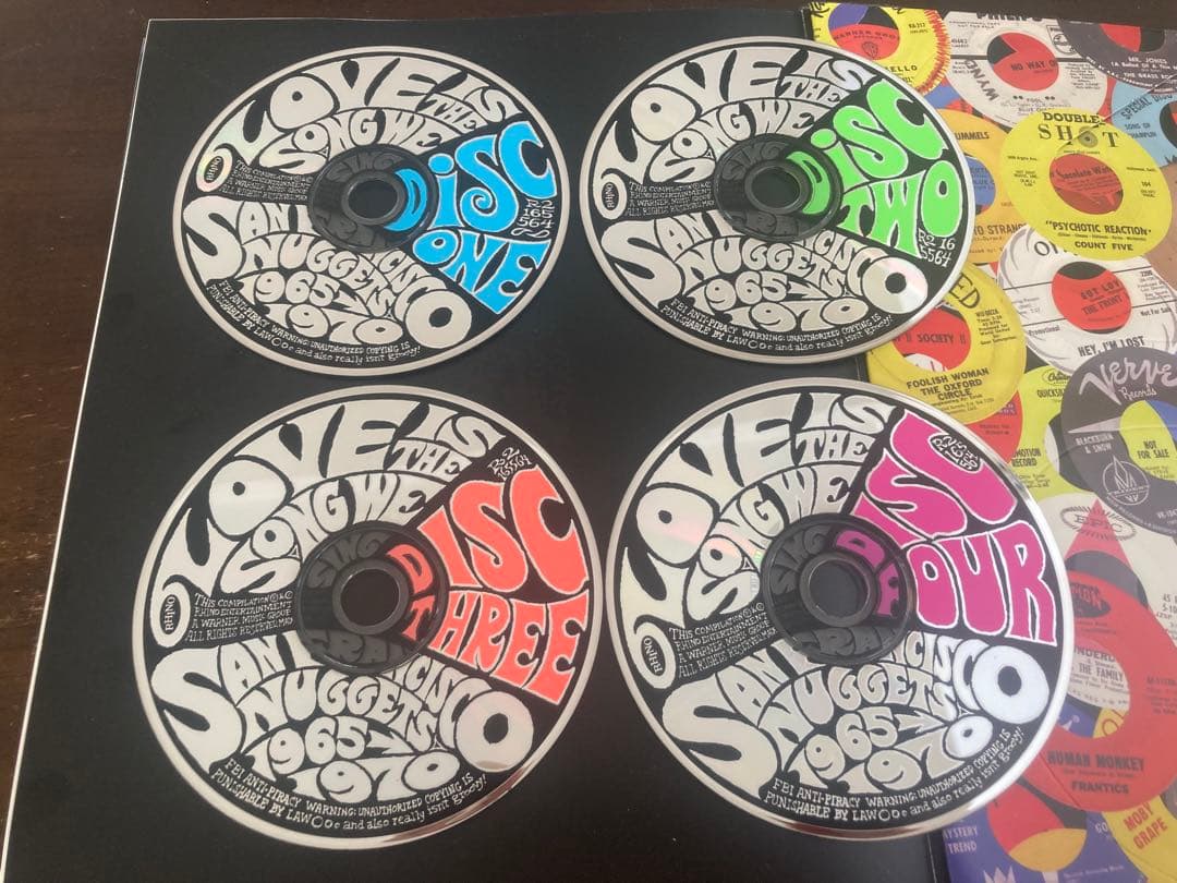◾️サンフランシスコサイケ集大4CD■V.A. /Love Is Thr Song