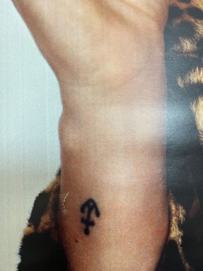 Supreme ポスター ケイトモス　レオパード柄　フレーム無し