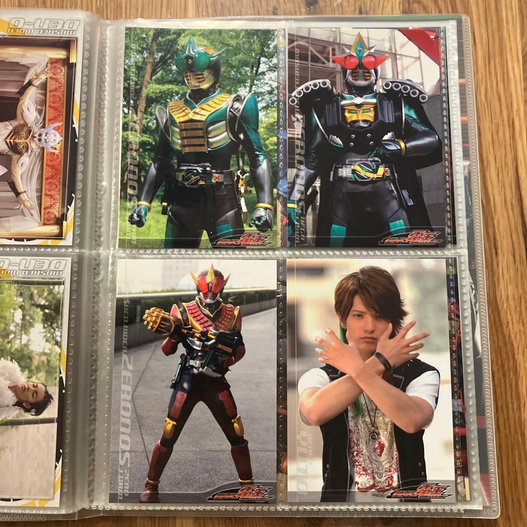 仮面ライダー電王　ブロマイドコレクション（46枚・ファイル付）