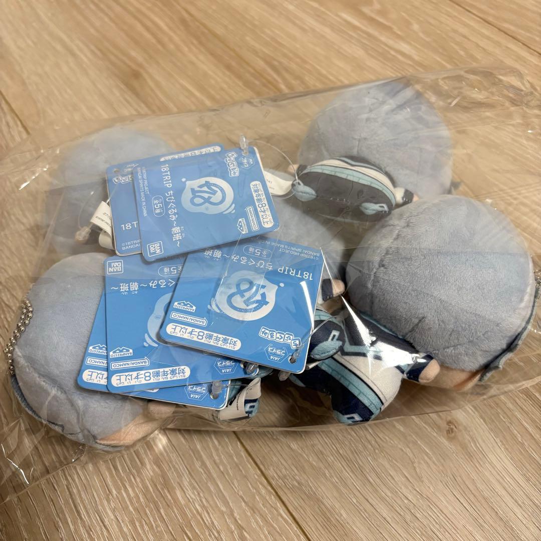 神名雪風 18TRIP　エイトリ　ちびぐるみ　朝班　namco ぬいぐるみ