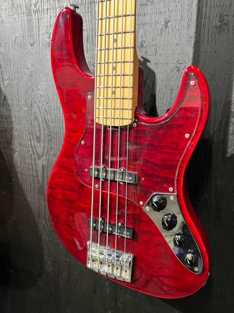 EDWARD E-AM-160QM 美品　black cherry