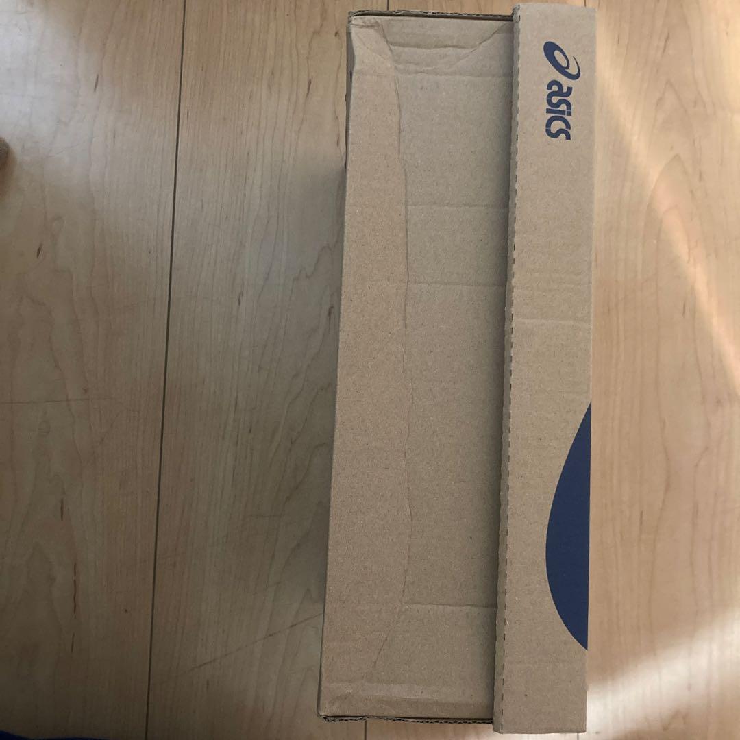 MJ 様 ASICS バレーボールシューズ ホワイト/オレンジ/ブルー