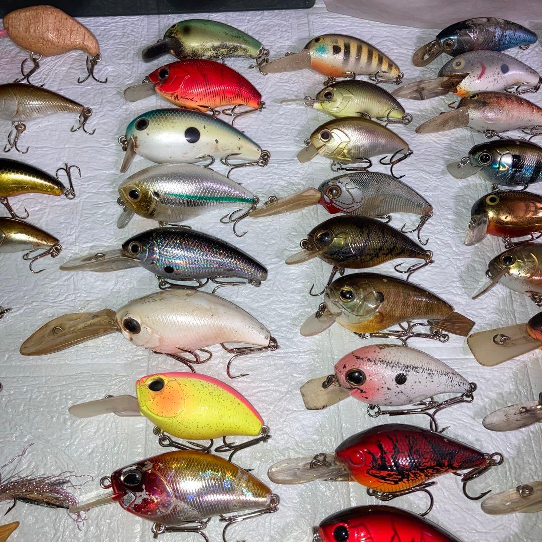 バス　ルアー　セット　ワーム　まとめ売り　タックルケース付き　新品あり
