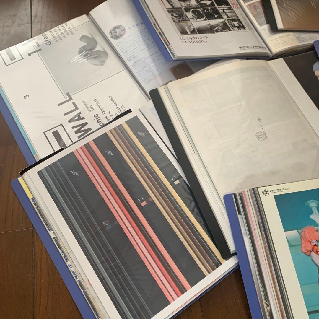 美術館フライヤー　2008〜2013程度　400種程度　レトロ