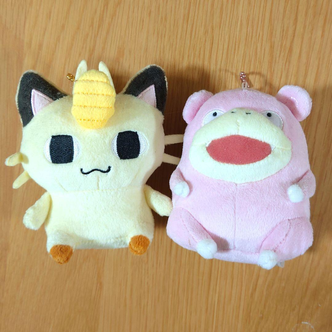 24じかんポケモンCHU ぬいぐるみ ニャース＆ヤドン ナガノ ポケセン