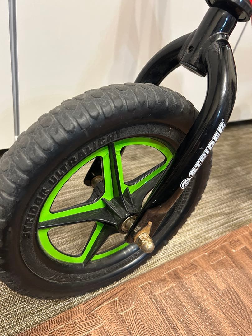 STRIDER SPORTS バランスバイク 赤 ハンドルカスタム