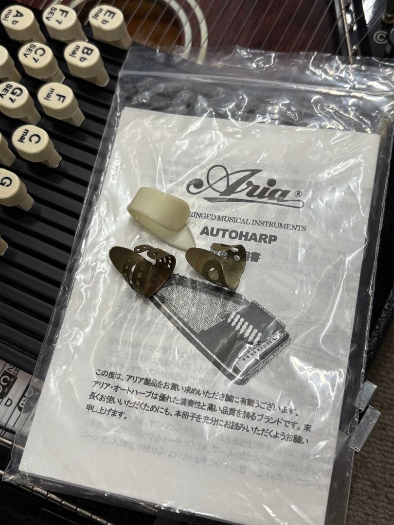 【極美品】ARIA Aria AH-21 コードハープ本体 純正品 ハードケース