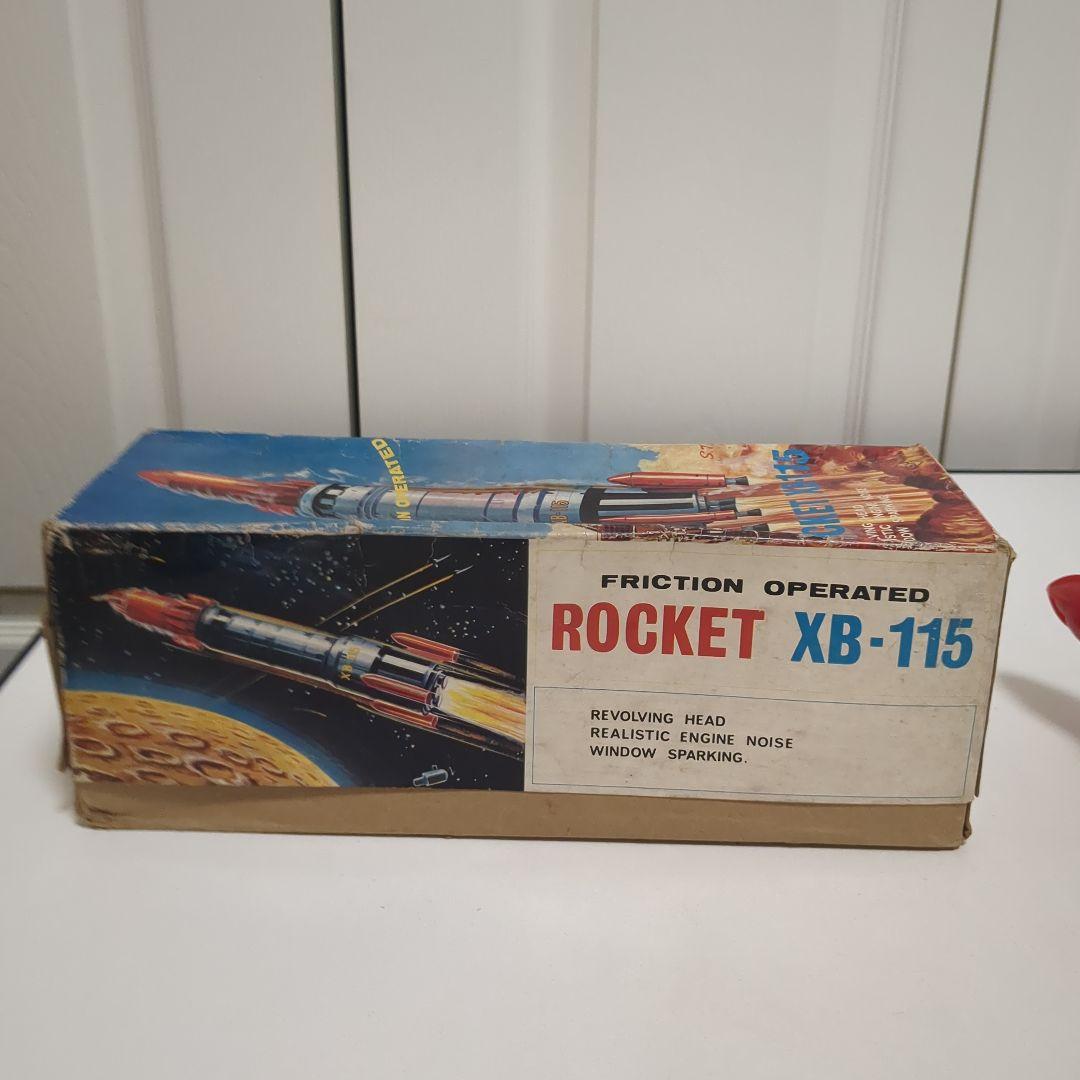 哲*様 ROCKET XB-115 フリクション式おもちゃ　ブリキ