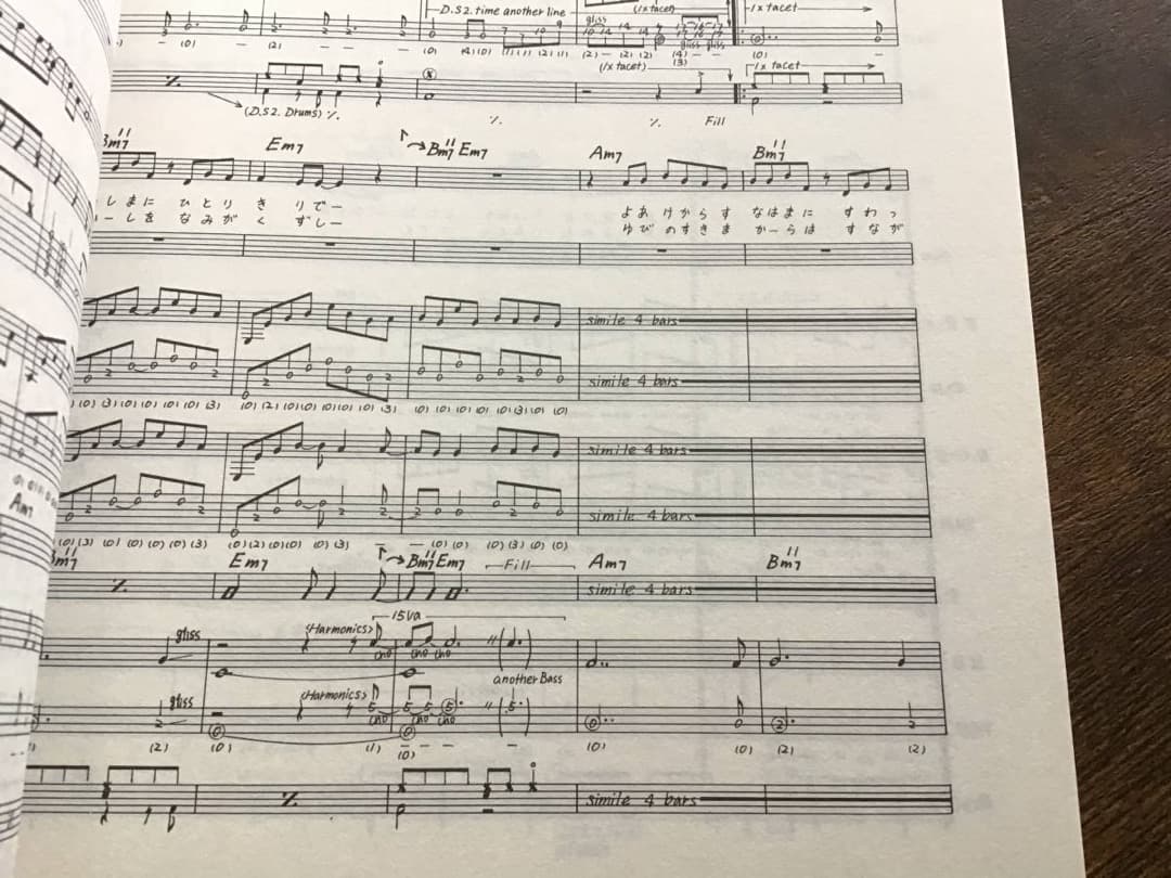 ★絶版/未使用新古品/楽譜/柳ジョージ/E/タブ譜/バンドスコア