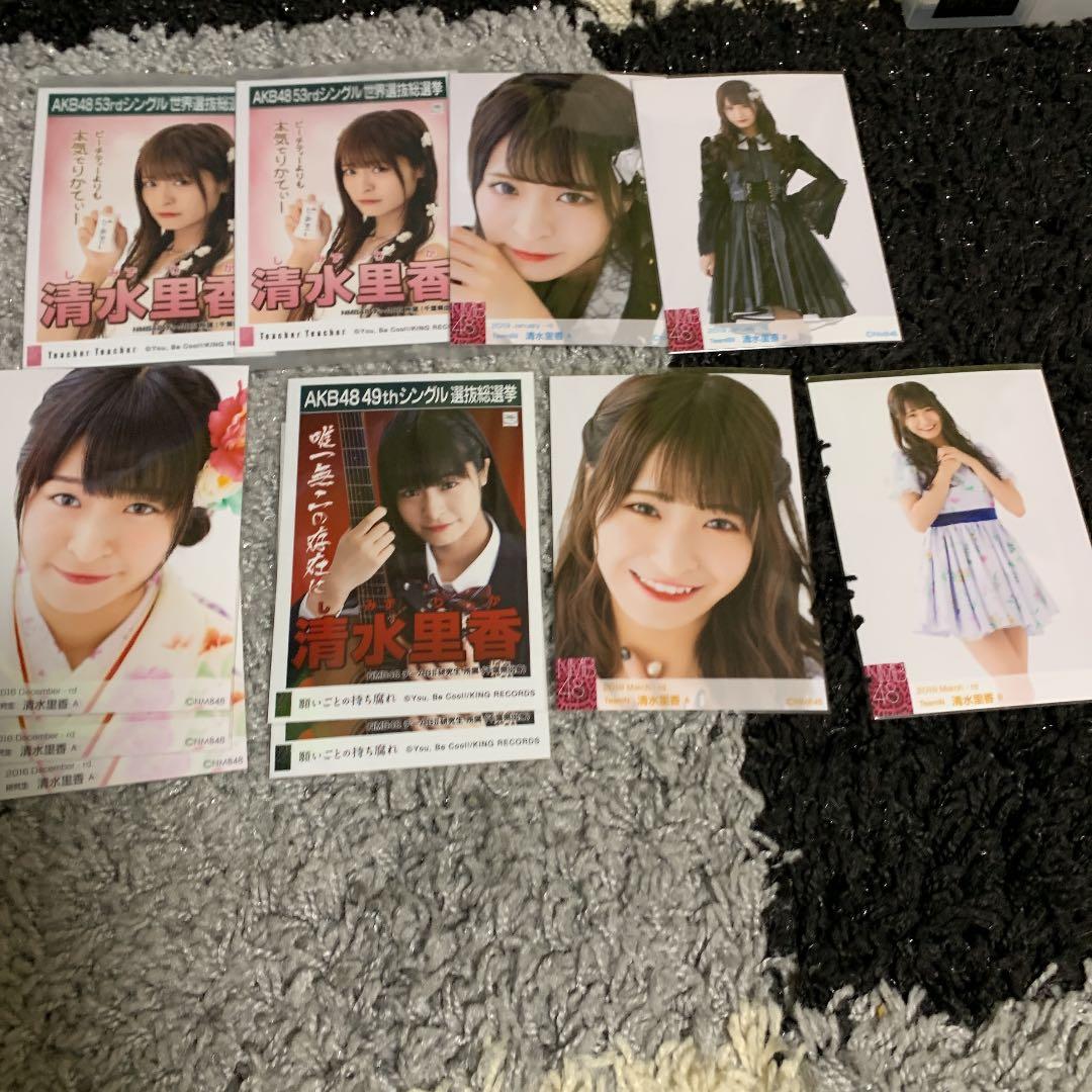 NMB48 清水里香 公式生写真