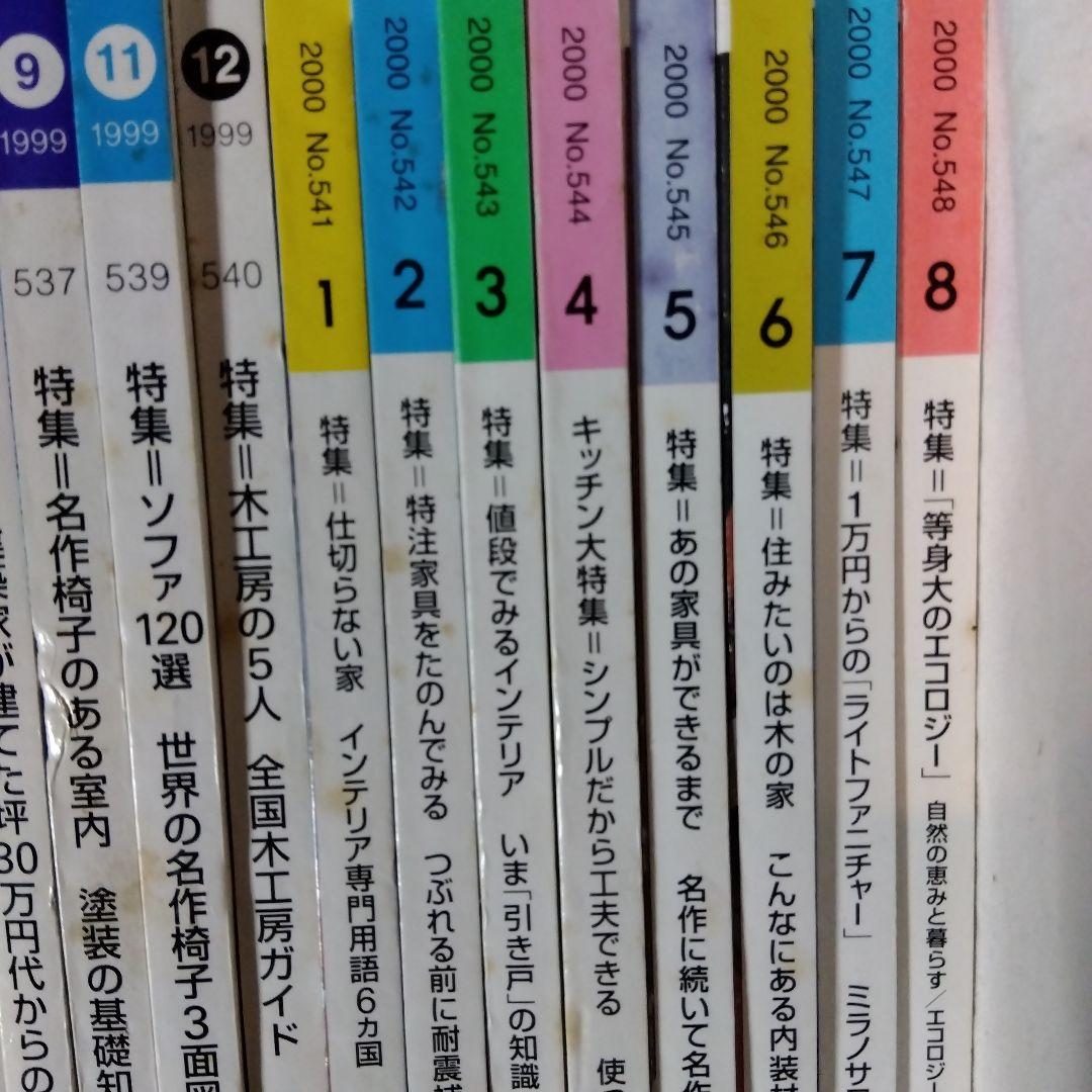 雑誌「室内」３９冊まとめて／工作社