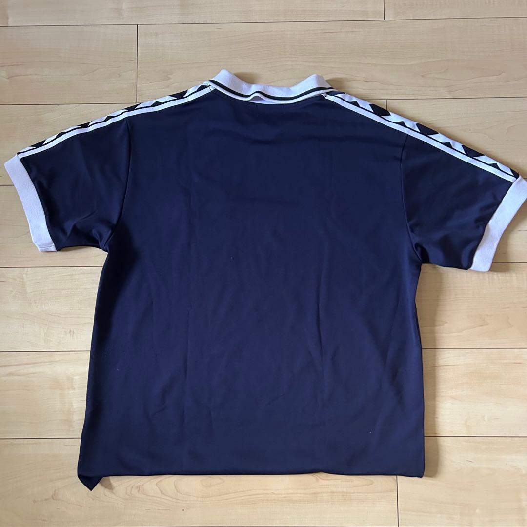 XLARGE サッカー ポロシャツ ネイビー　XL