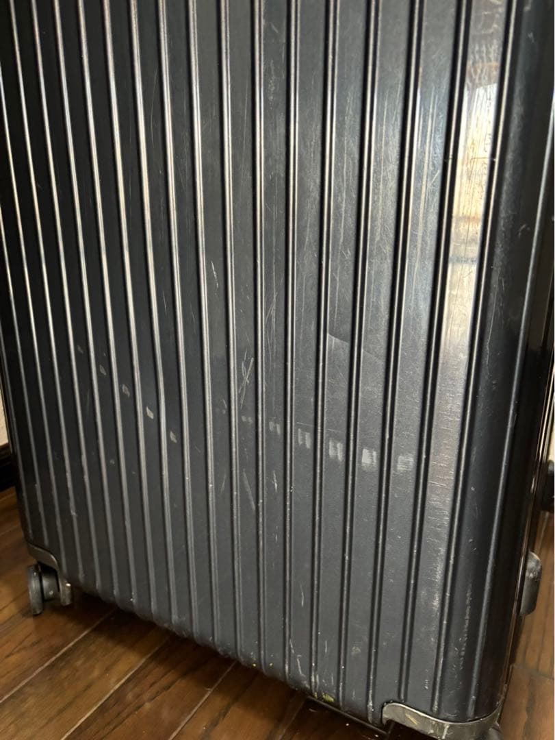 RIMOWA: 初期型サルサエアー、ネイビー色、91リットル、82573シリーズ