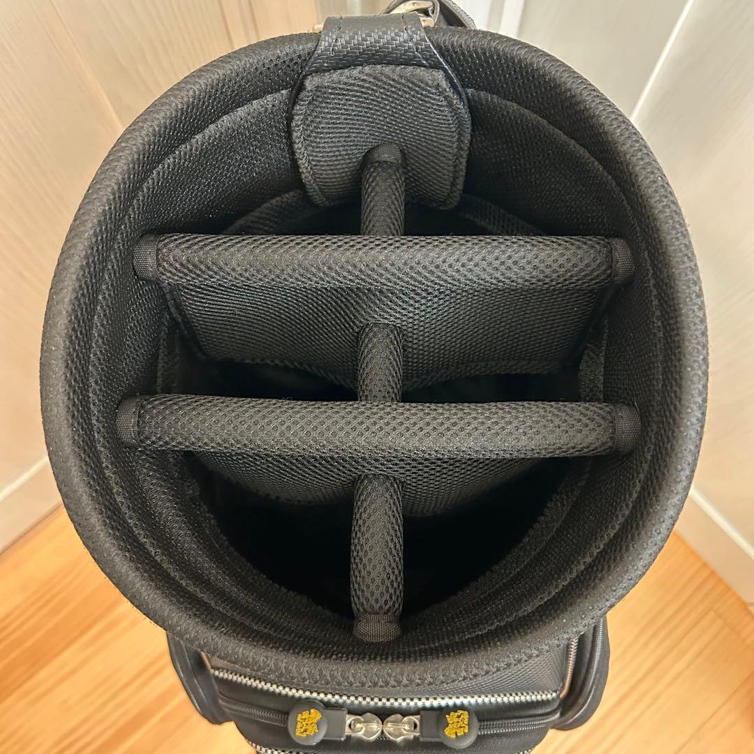 【希少・美品】SINGHA シンハービール　キャディバッグ　ゴルフ　カーボン調