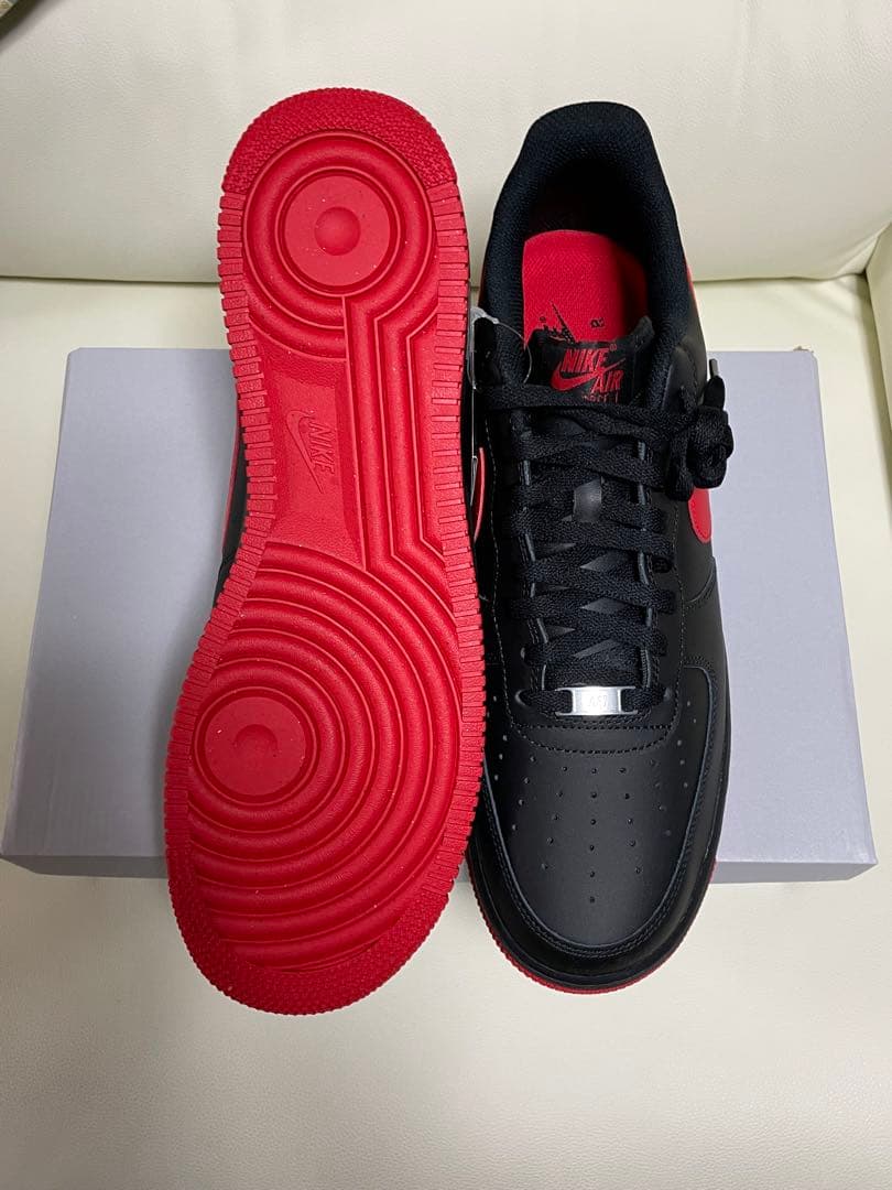 Nike Air Force 1 ブラック/レッド_31.0cm