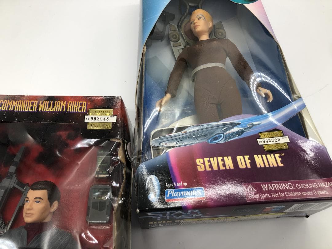 【10994 11113】スタートレックフィギュア５体 トランスポータシリーズ