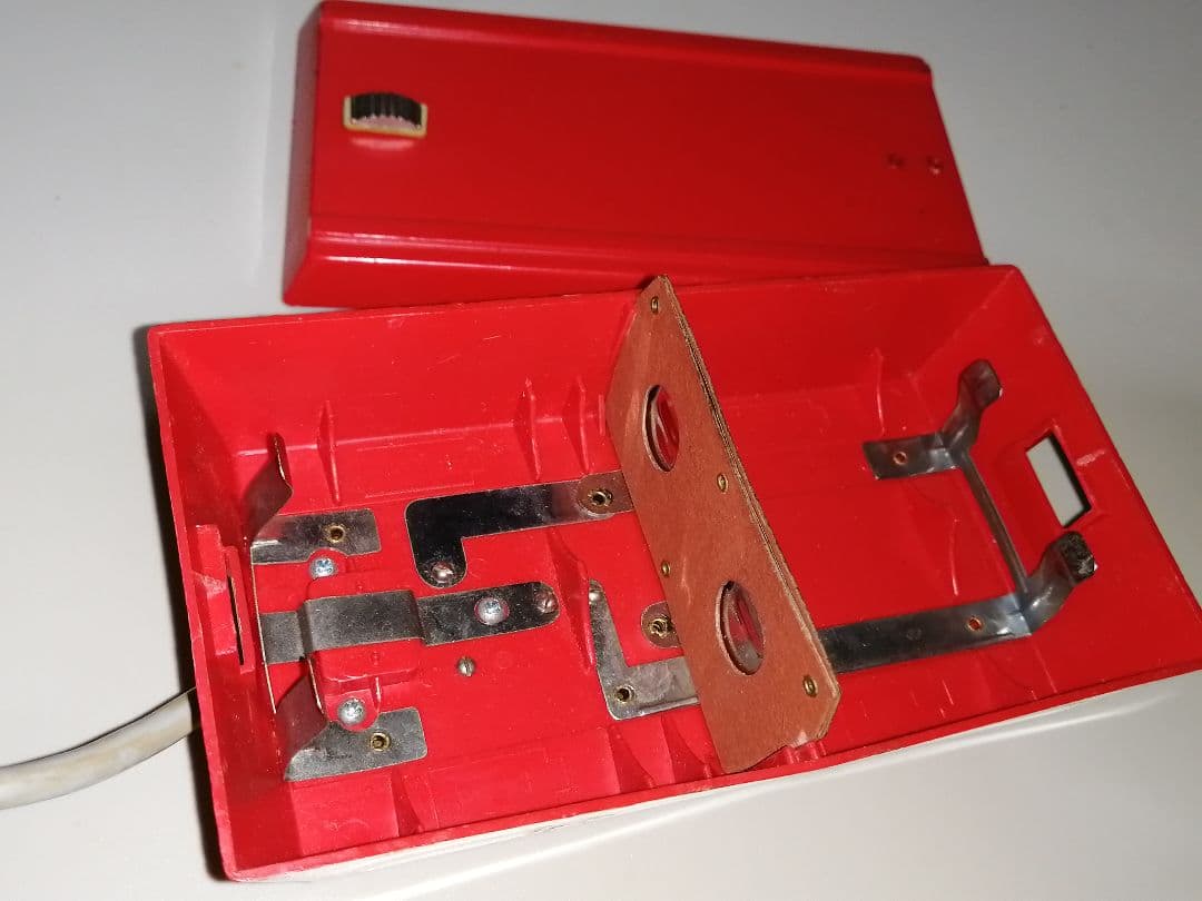 シュノーケル消防車　アメリカンレトロトイ　ブリキ製