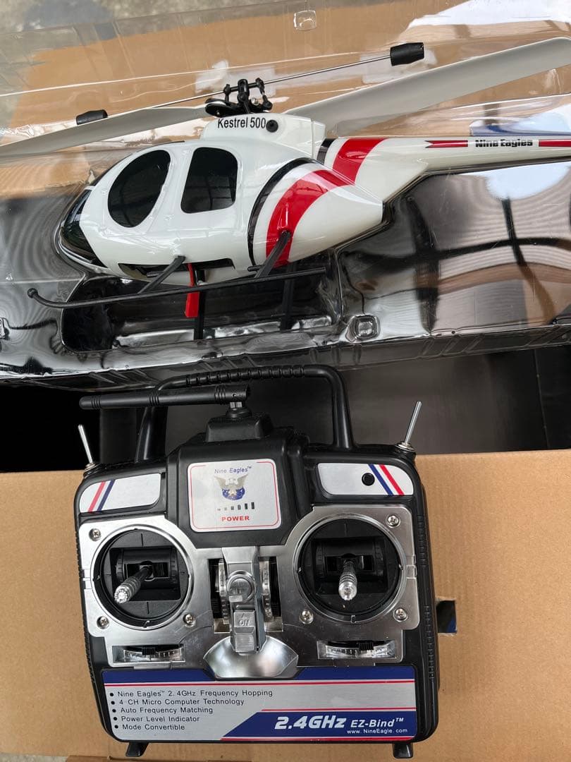 ラジコンヘリコプター動作格安無　長期保管品