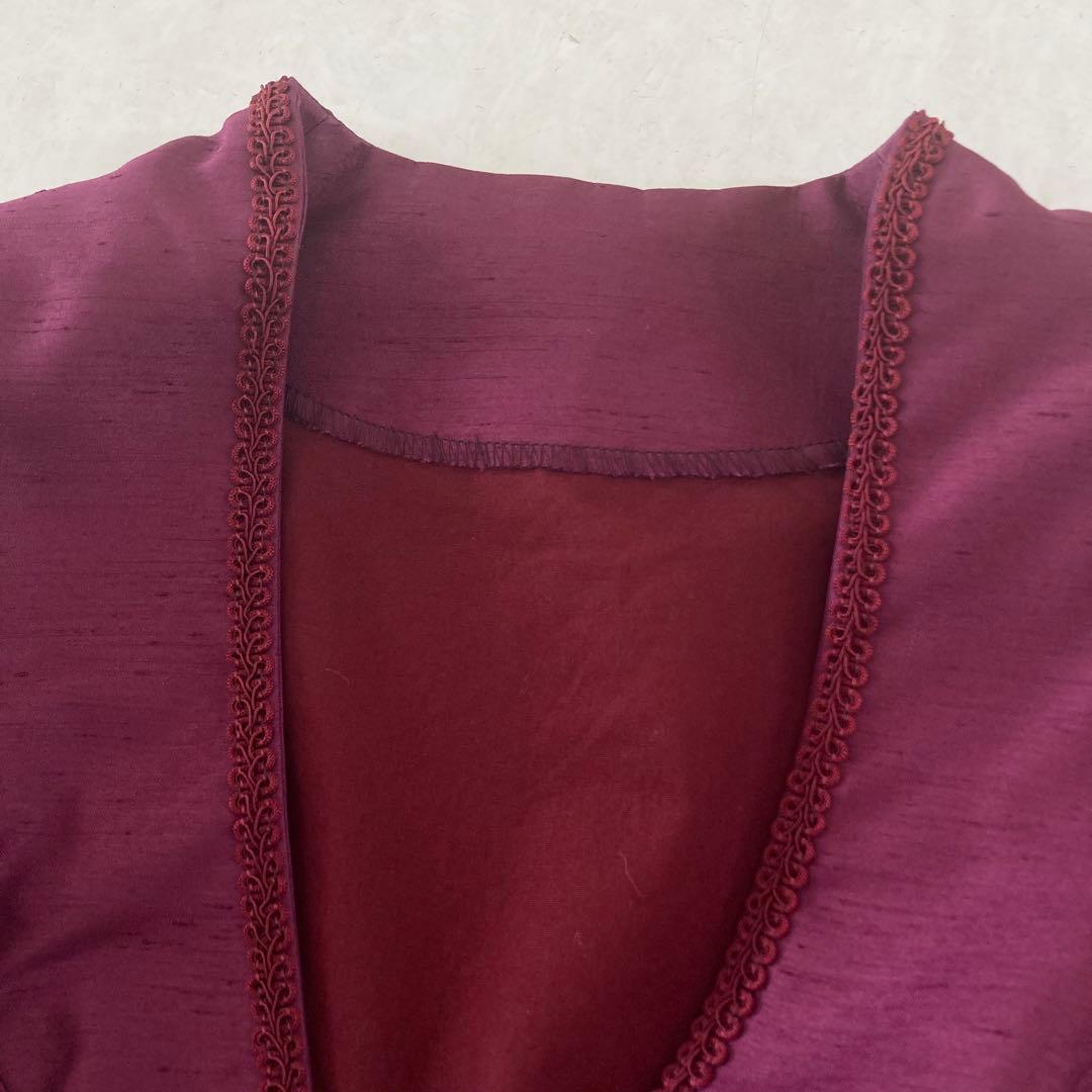 美品 フラメンコ衣装 ワンピース ボランテ オーダーメイド ボレロ・タイ付き