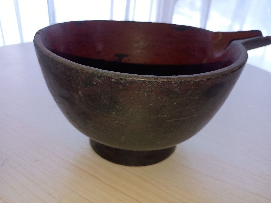 浄法寺塗り　片口　江戸期