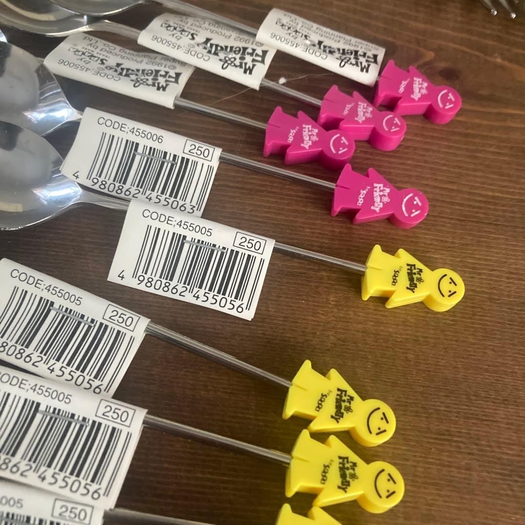 レア　ヴィンテージ 当時物　Mr.Friendly カトラリー　まとめ売り