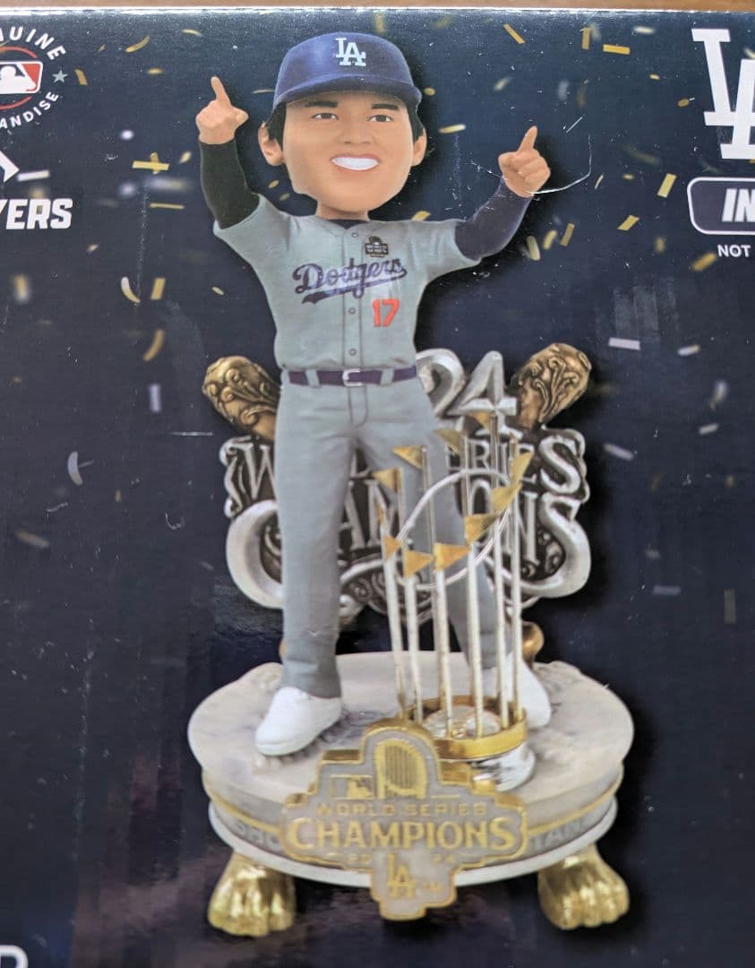 新品FOCO ドジャース 大谷翔平選手 優勝記念ボブルヘッド