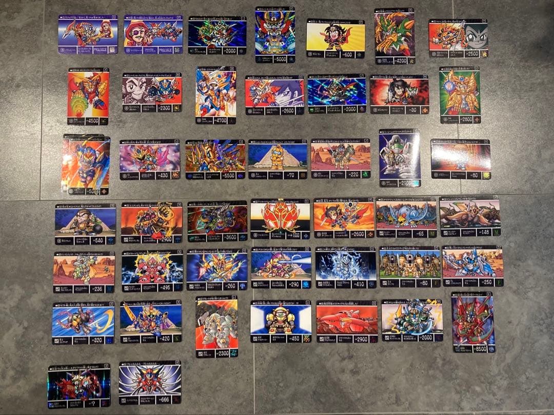 【希少】SDガンダム外伝 カードダス 全818枚 当時物