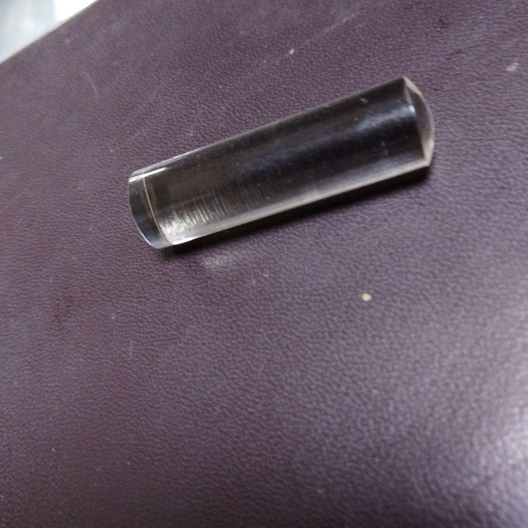 水晶の印鑑用の印石。高級天然石です。