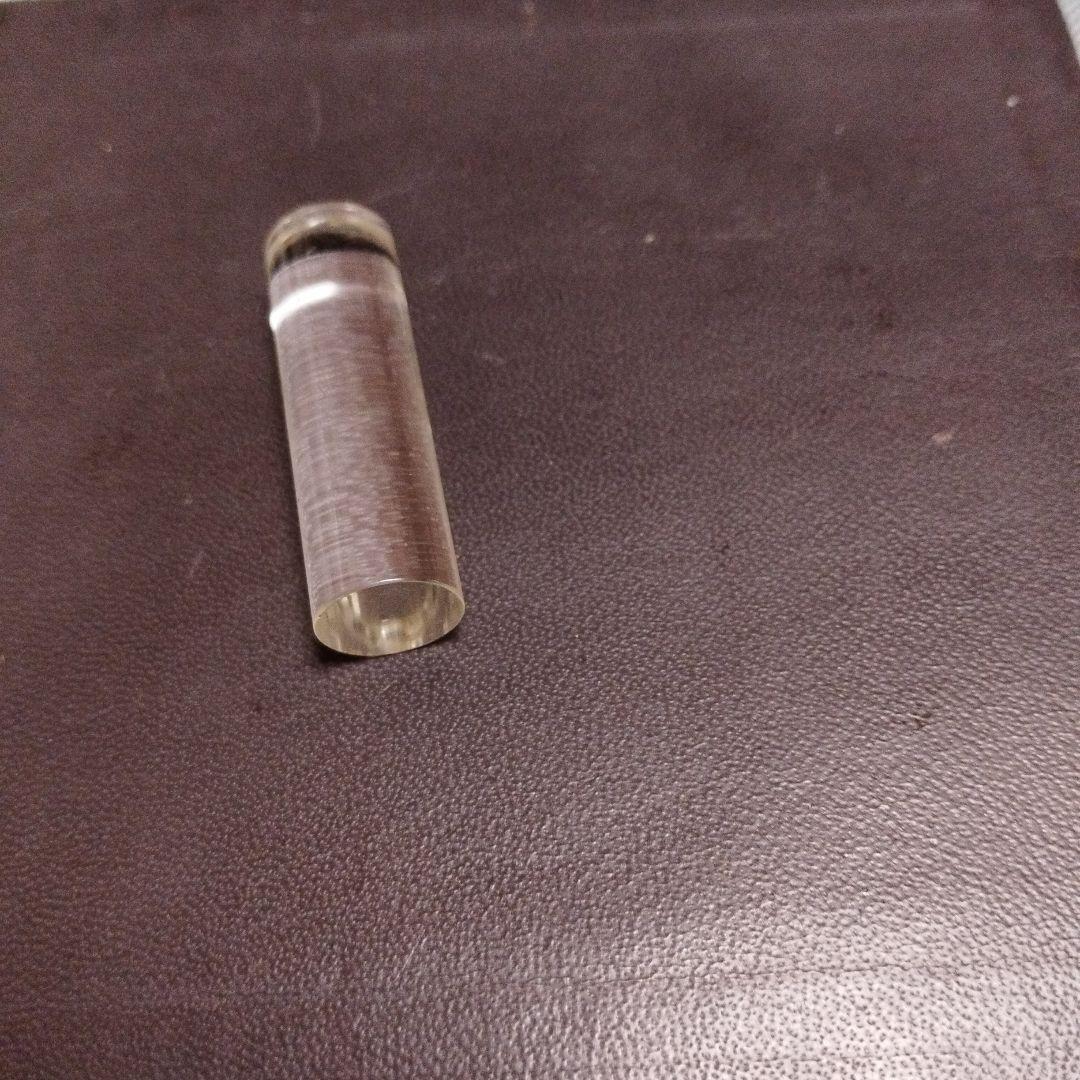 水晶の印鑑用の印石。高級天然石です。