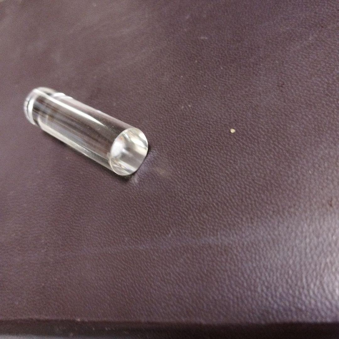 水晶の印鑑用の印石。高級天然石です。
