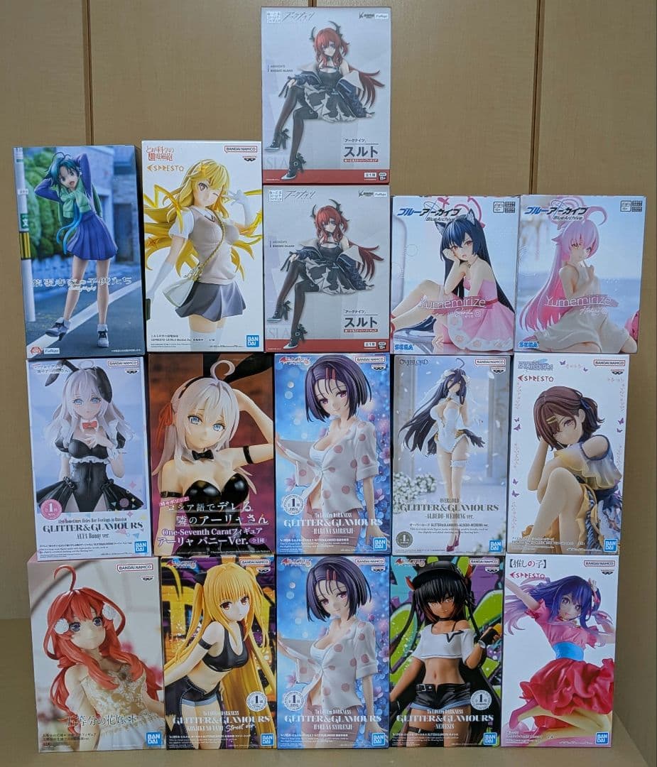 美少女プライズフィギュアまとめ売り