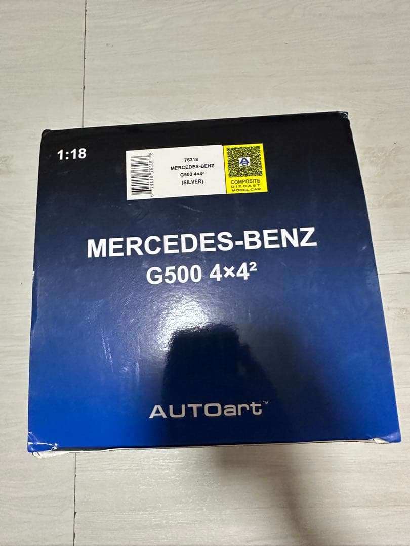 AUTO art 1/18 オートアート メルセデスベンツ G500 シルバー
