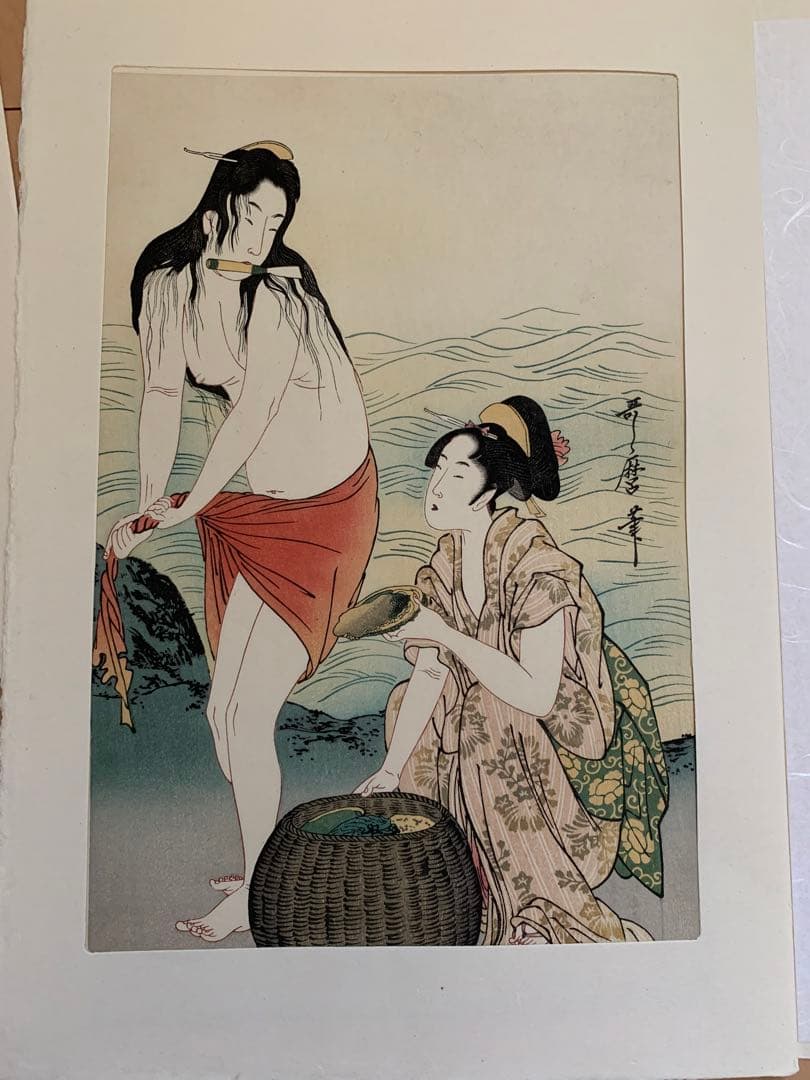 喜多川歌麿　14作品　浮世絵コレクション