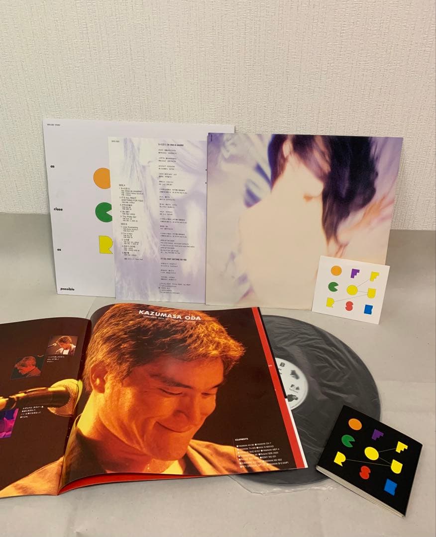 オフコース サイン色紙／ツアーパンフ•フォトブック／LPレコード他