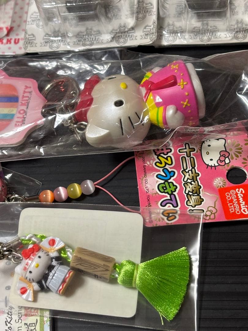 サンリオ　キティ　ストラップ　マスコット　まとめてセット