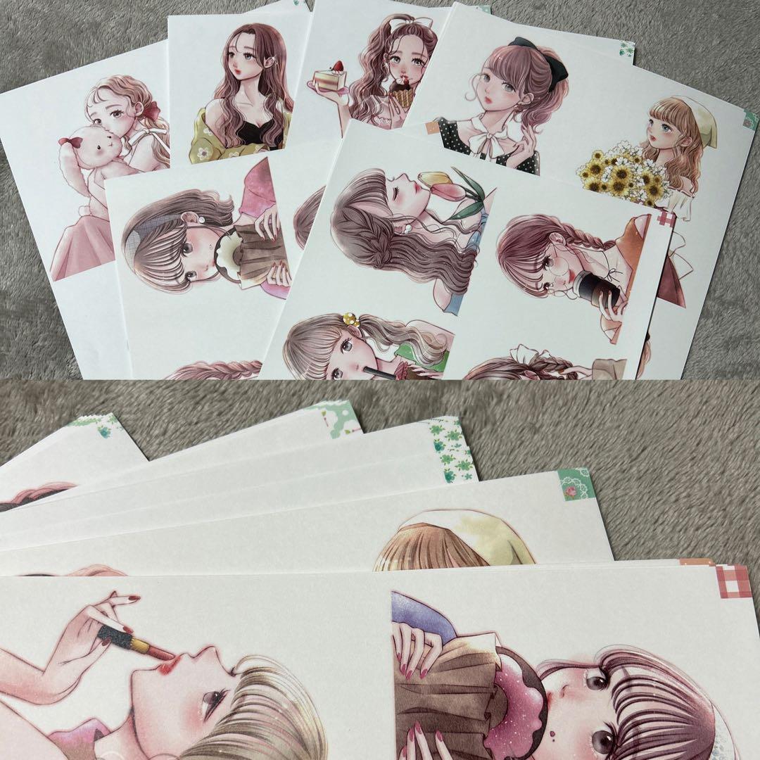 ✨️最終値下げ✨️コラージュ素材 海外マステ デザインペーパー まとめ売り⑪