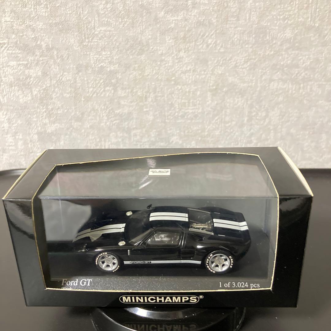 ミニチャンプス　フォード GT Black 世界限定1/3024