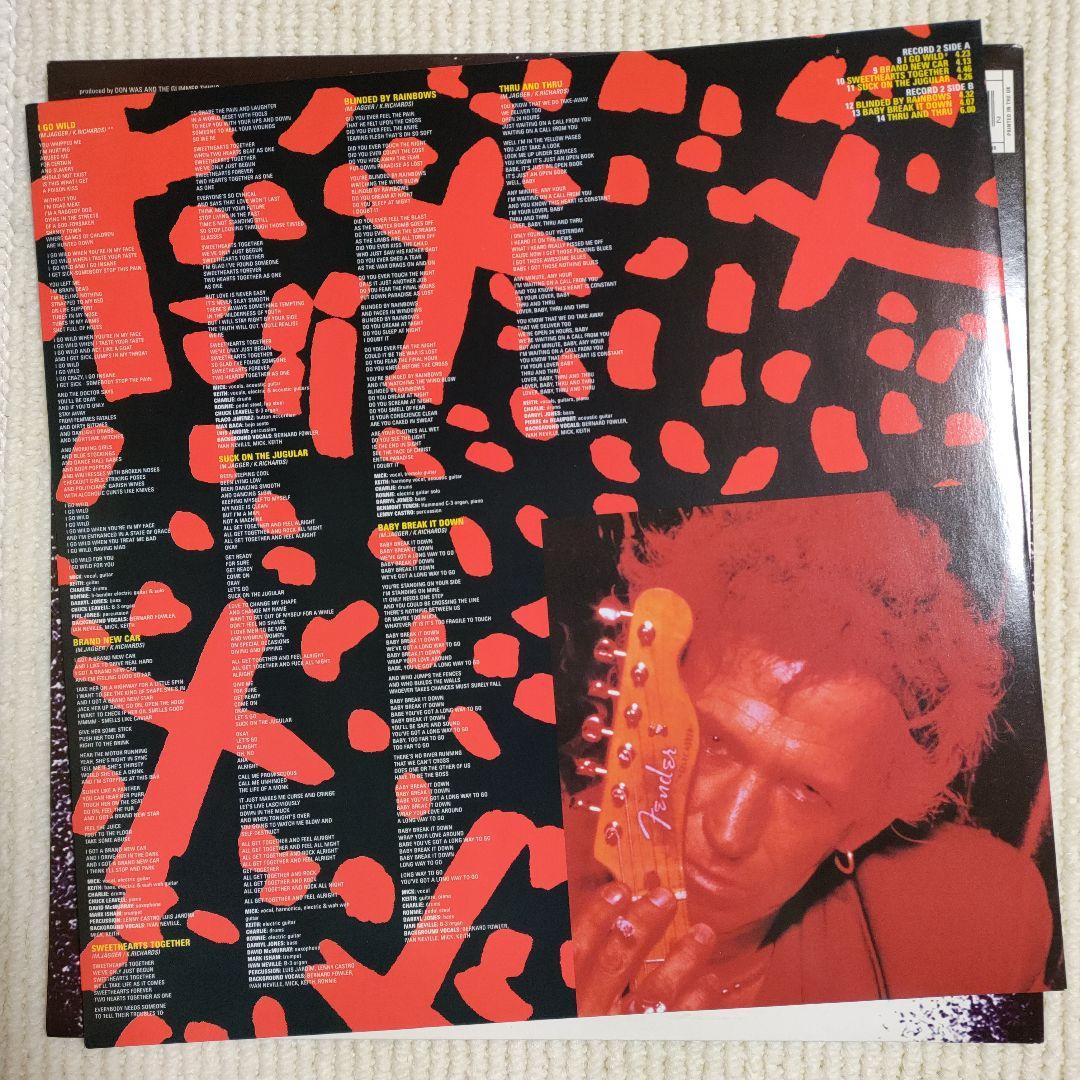 【ＵＫ.Org盤２ＬＰレコード】ローリング・ストーンズ／ヴードゥー・ラウンジ