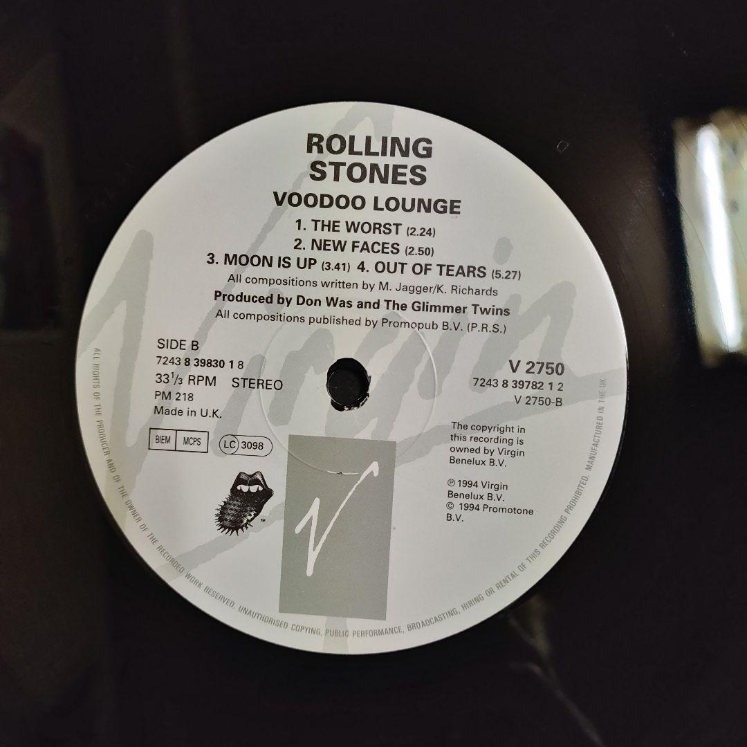 【ＵＫ.Org盤２ＬＰレコード】ローリング・ストーンズ／ヴードゥー・ラウンジ