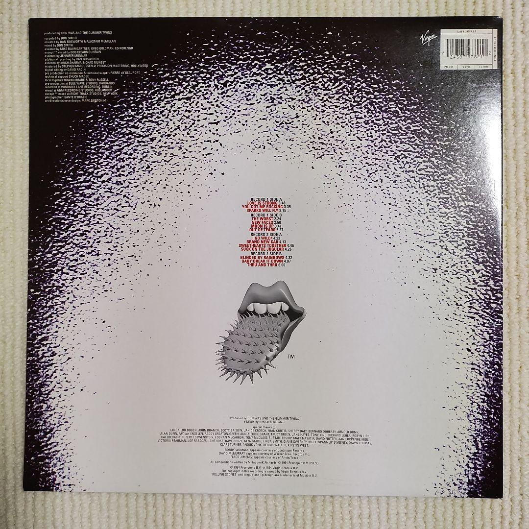 【ＵＫ.Org盤２ＬＰレコード】ローリング・ストーンズ／ヴードゥー・ラウンジ