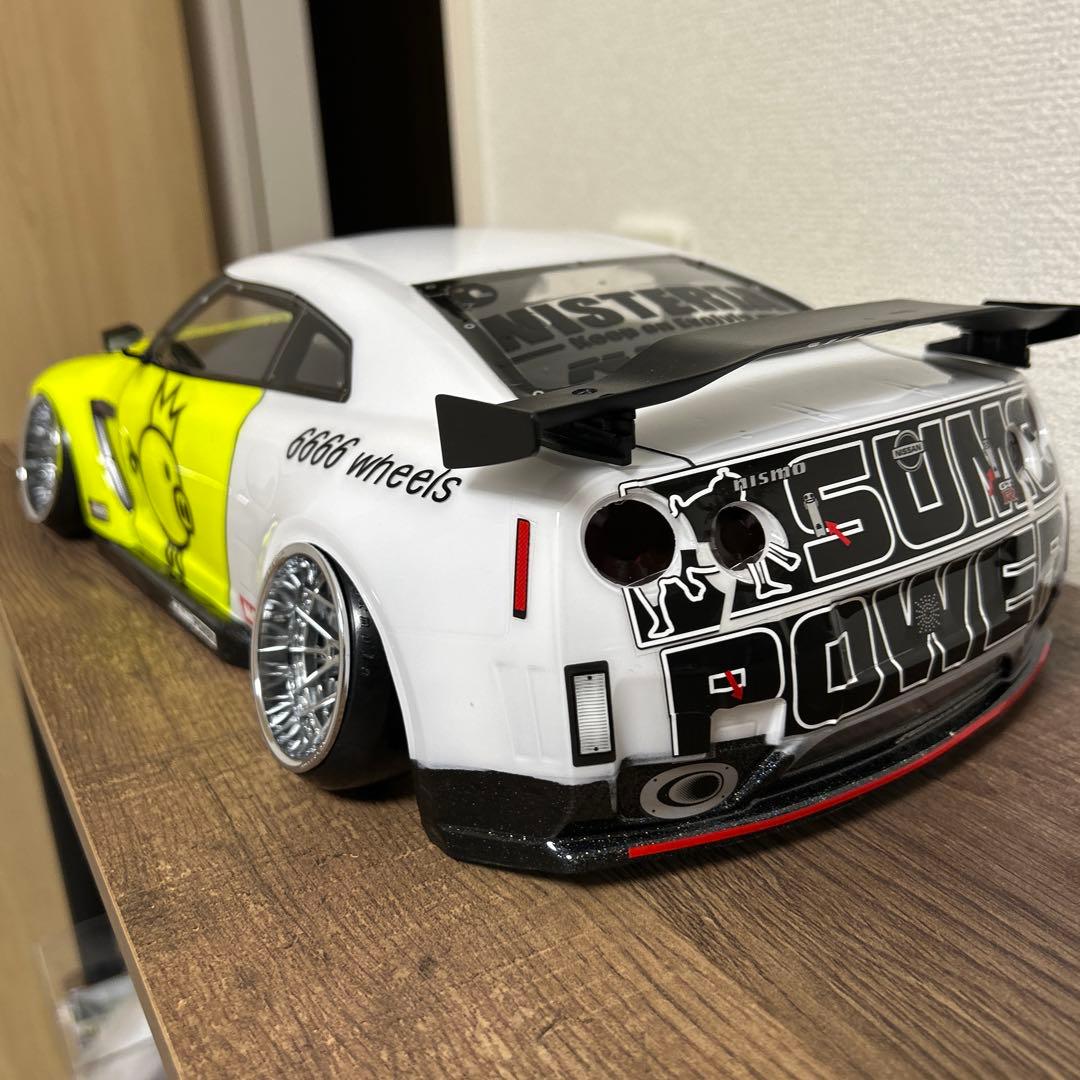 タミヤ日産スカイラインR35GTRボディ