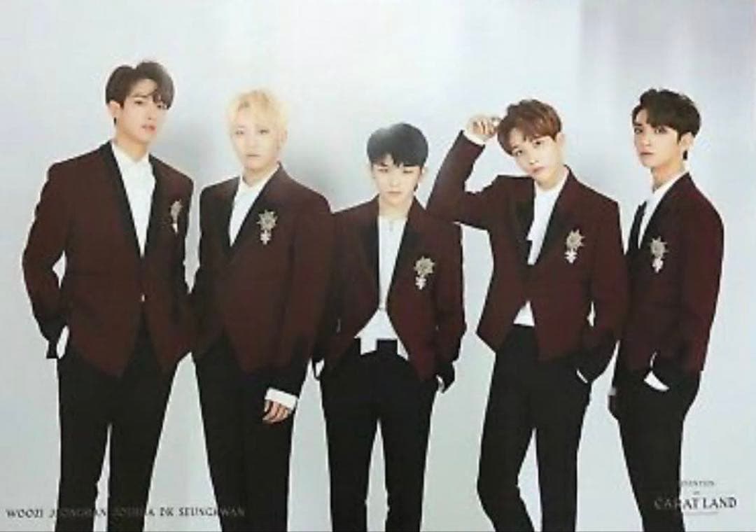 SEVENTEEN セブチ 2018 CARAT LAND ポスター セット