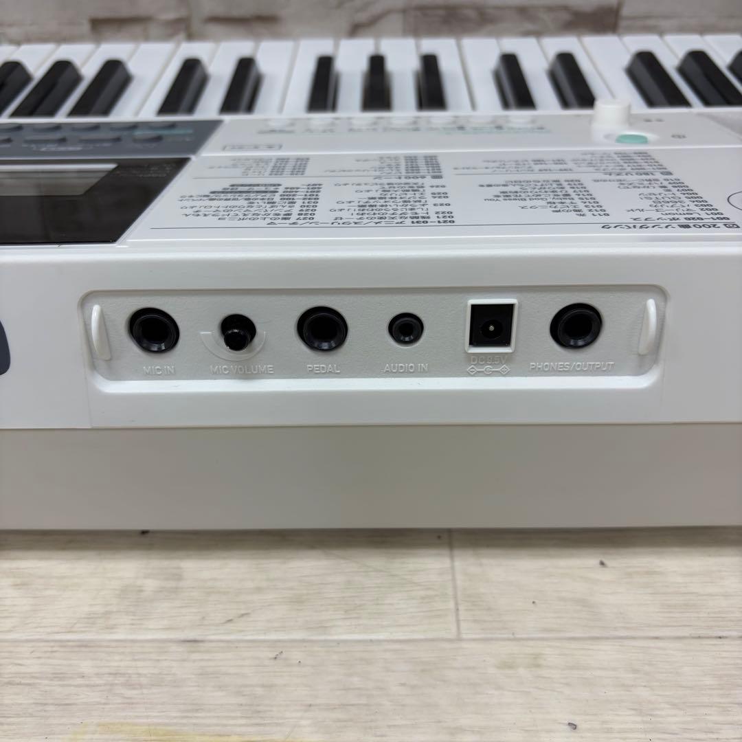 CASIO カシオ 光ナビゲーション 電子キーボード LK-512 ⑥