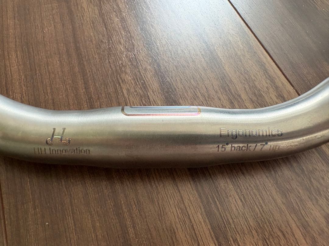 パーツ H&H Titanium Ergonomics Lowrisebar