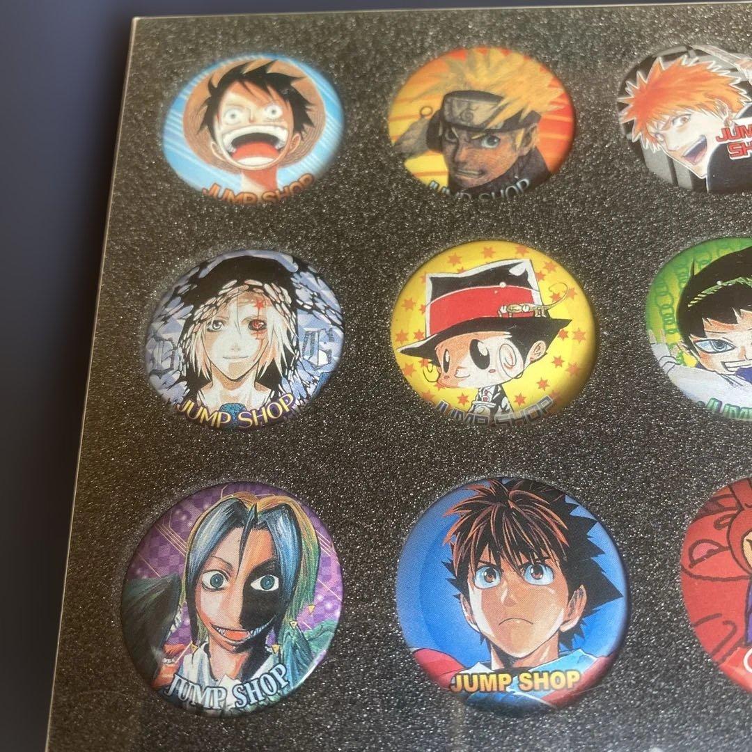 ジャンプショップ　記念缶バッジセット