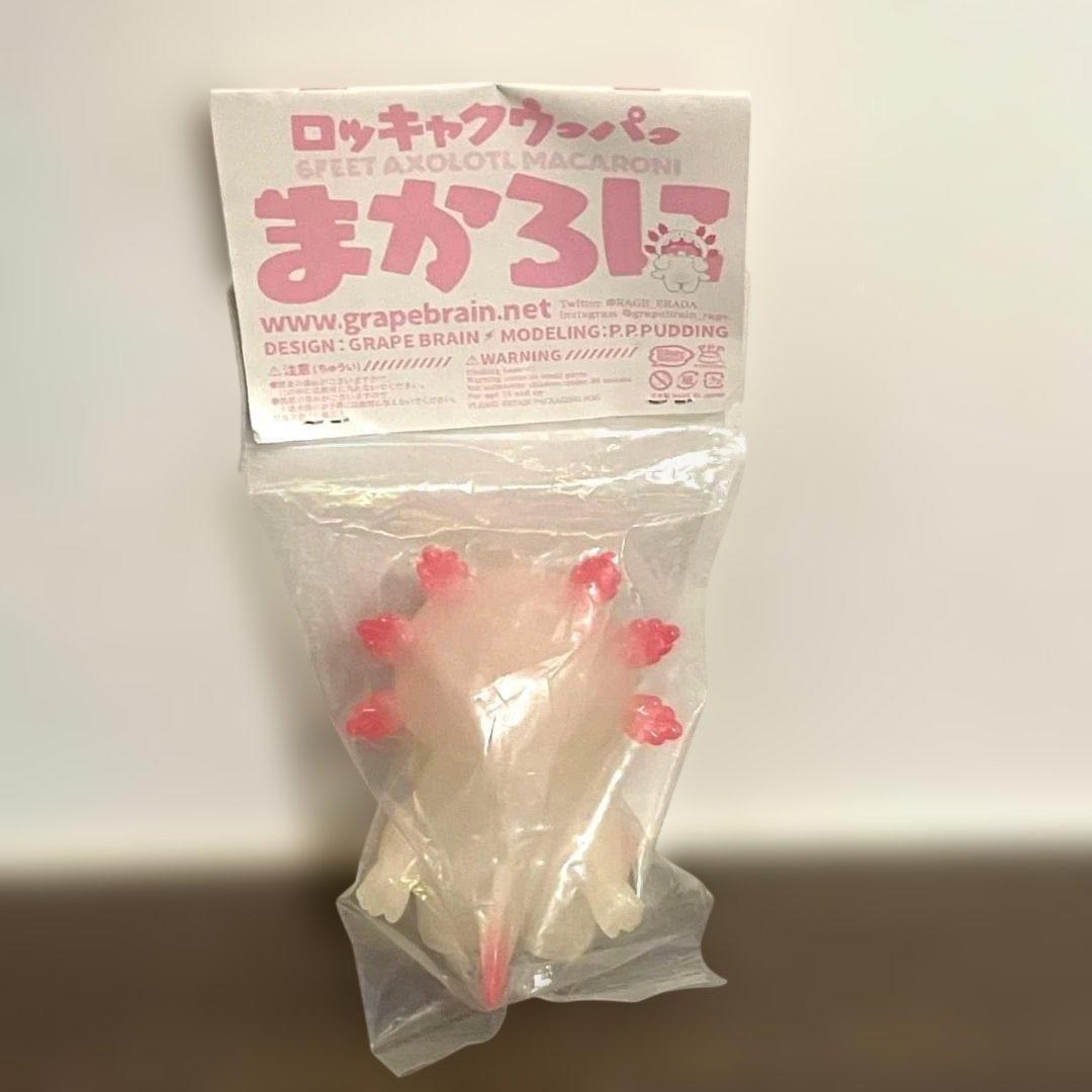 GRAPE BRAIN ロッキャクウーパー まかろに 乳白成型/白/ピンク