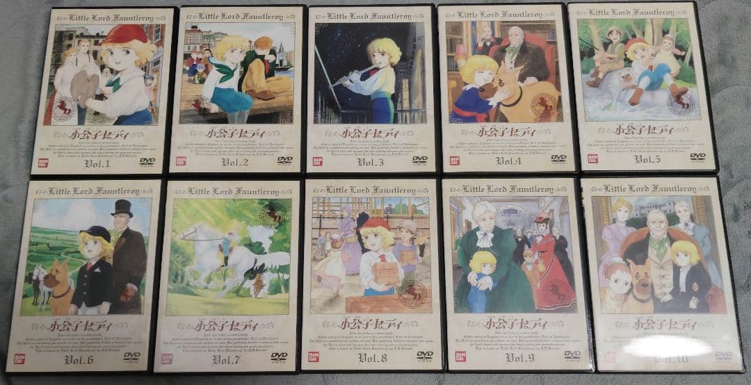 世界名作劇場６作品　国内正規品　ＤＶＤ全巻セット